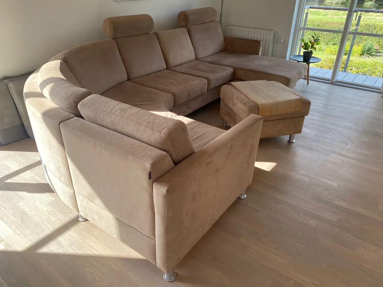 Billede 2 - Hjørnesofa med chaiselong