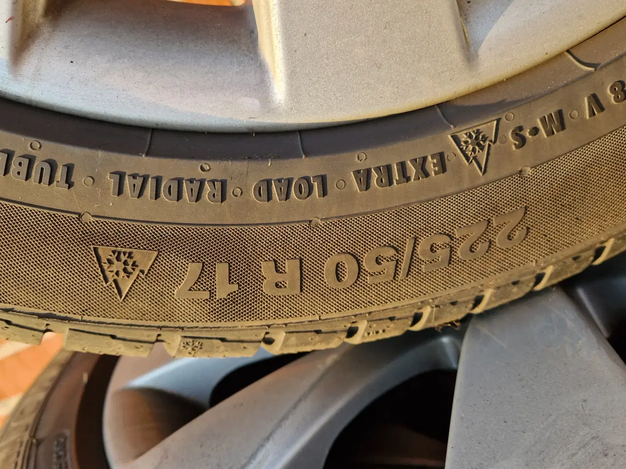 Billede 5 - Originale BMW alufælge med vinterdæk