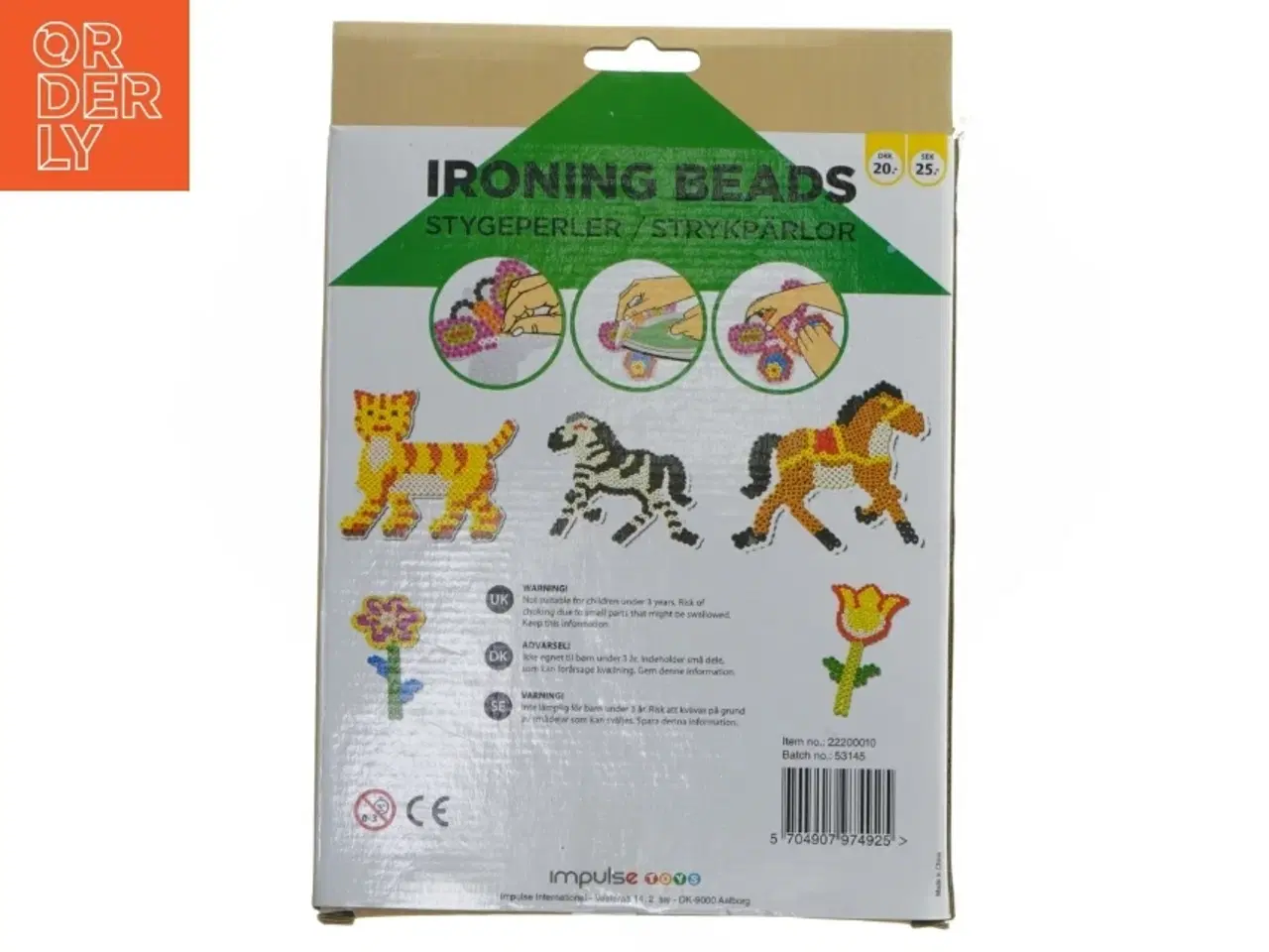 Billede 2 - Strygeperlesæt i hesteform fra Toys4Fun