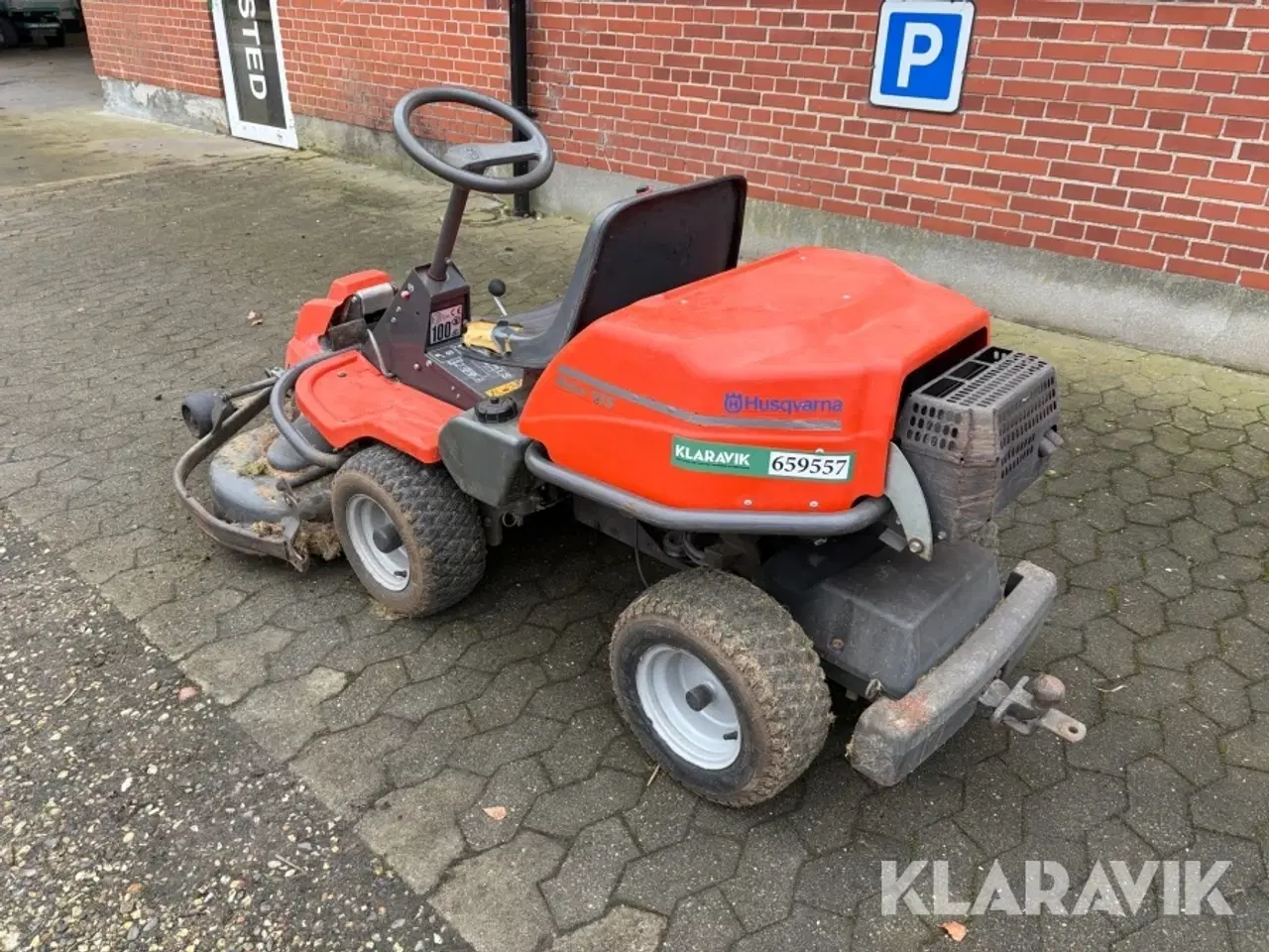 Billede 2 - Græsslåmaskine Husqvarna Rider 155