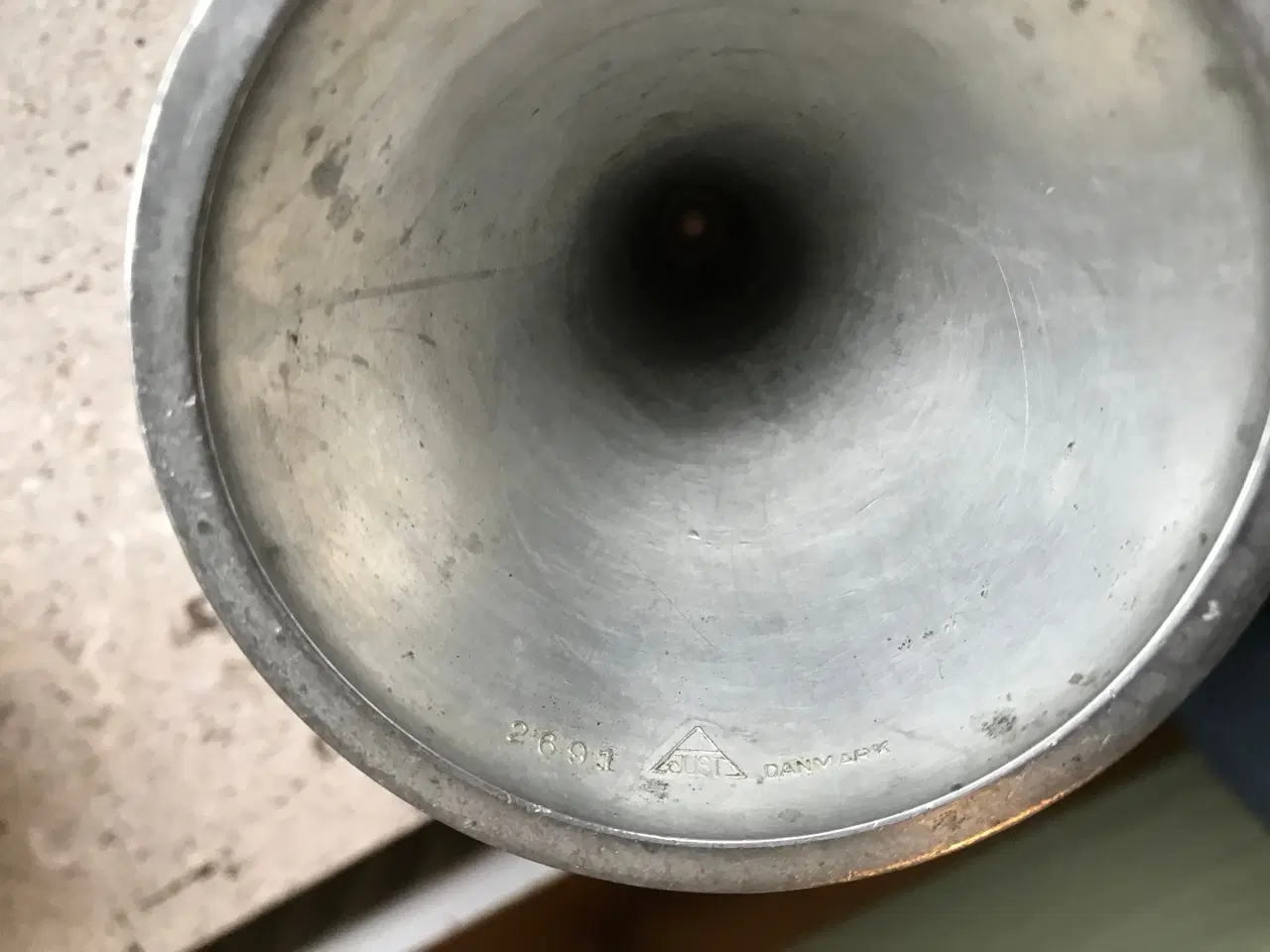 Billede 4 - Just Andersen lysestager af tin