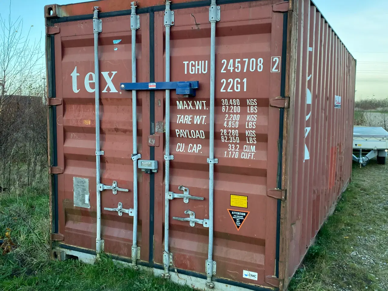 Billede 1 - 20 fods container