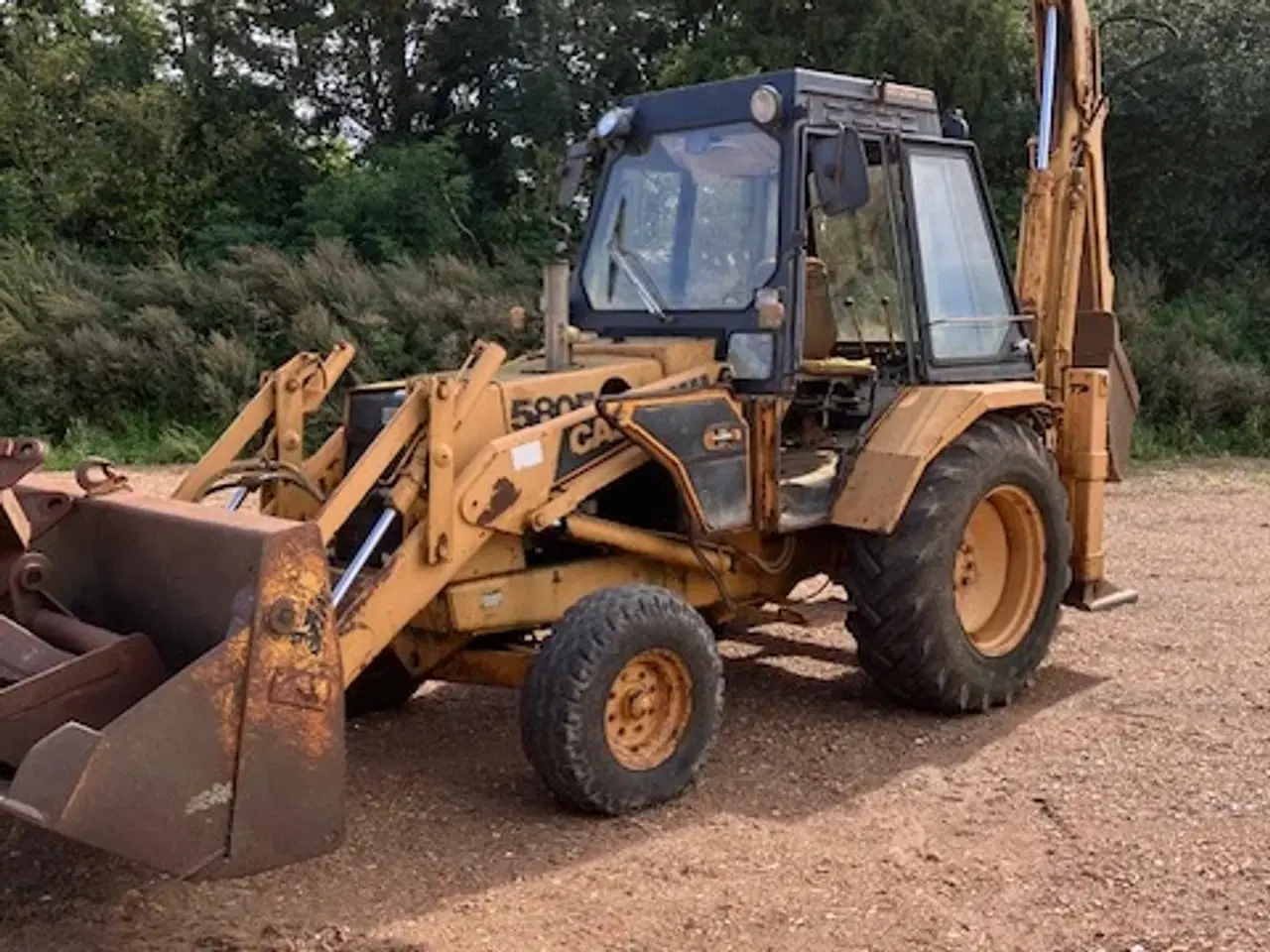 Billede 5 - Case 580F rendegraver