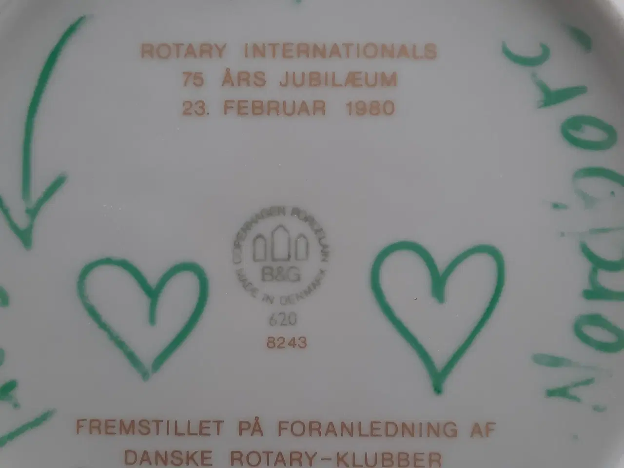Billede 5 - Mindeplatte, Rotary international 75 år 