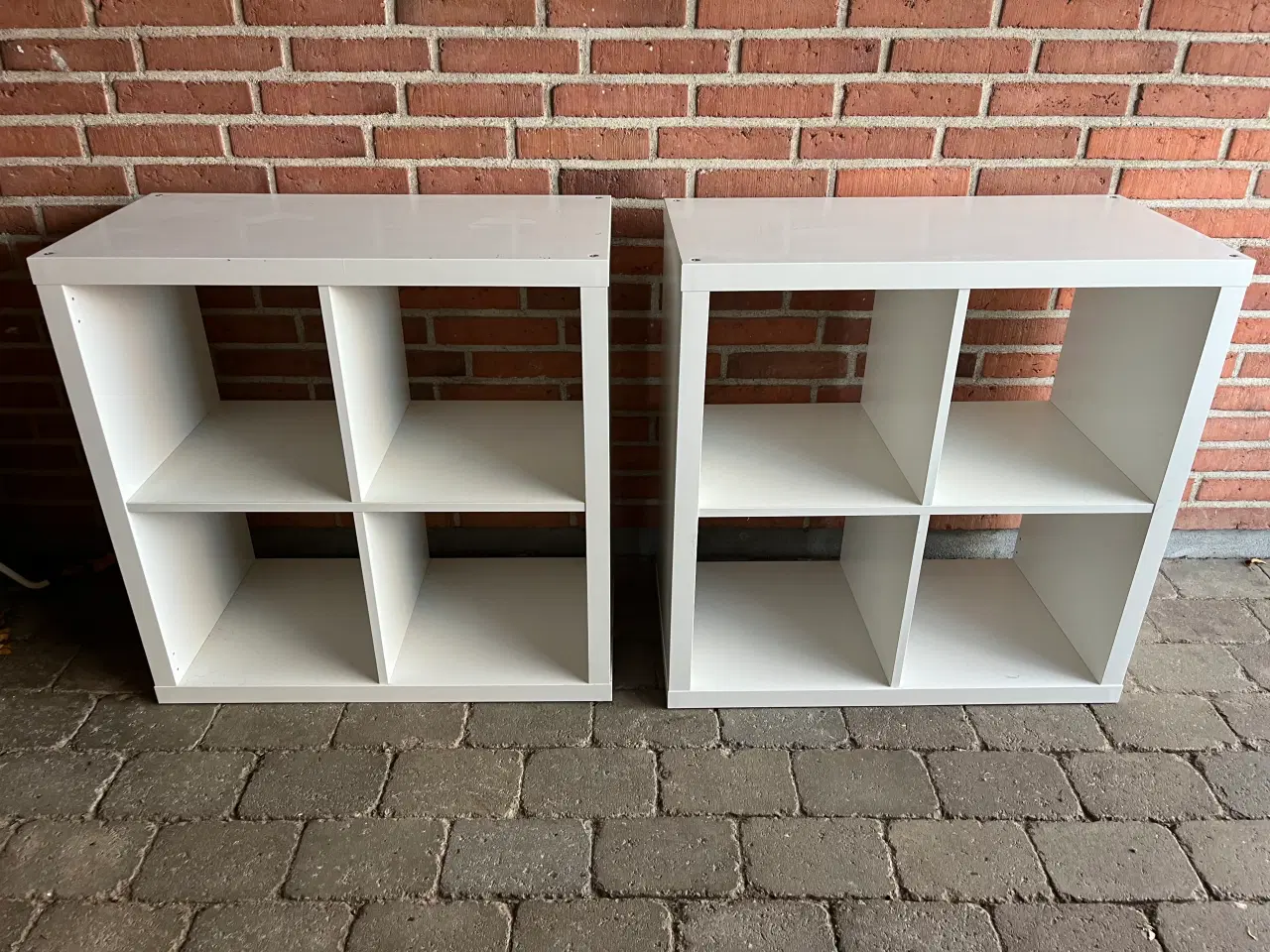 Billede 1 - 2 stk. Ikea Kallax reol 77x77