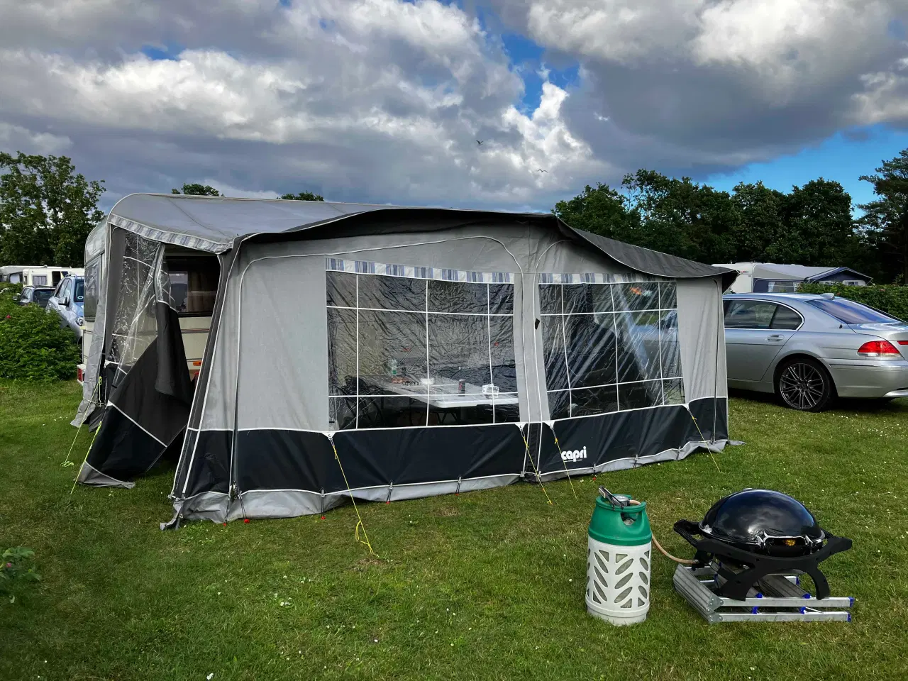 Billede 1 - Køreklar campingvogn med fortelt