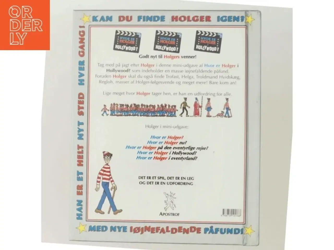 Billede 3 - Hvor er Holger i Hollywood af Martin Handford (Bog)