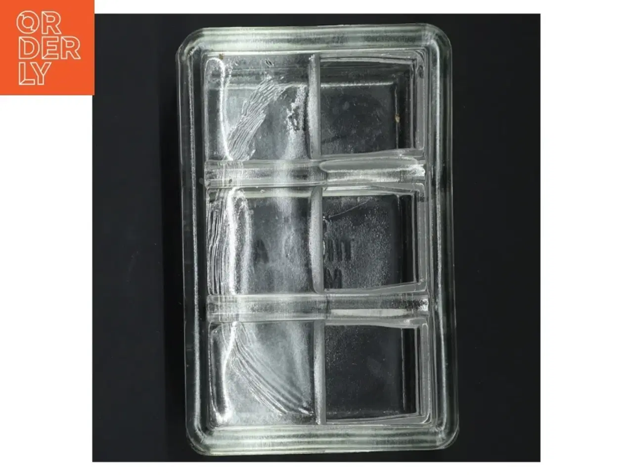 Billede 3 - Glasbeholder med låg (str. 17x10,5 cm)