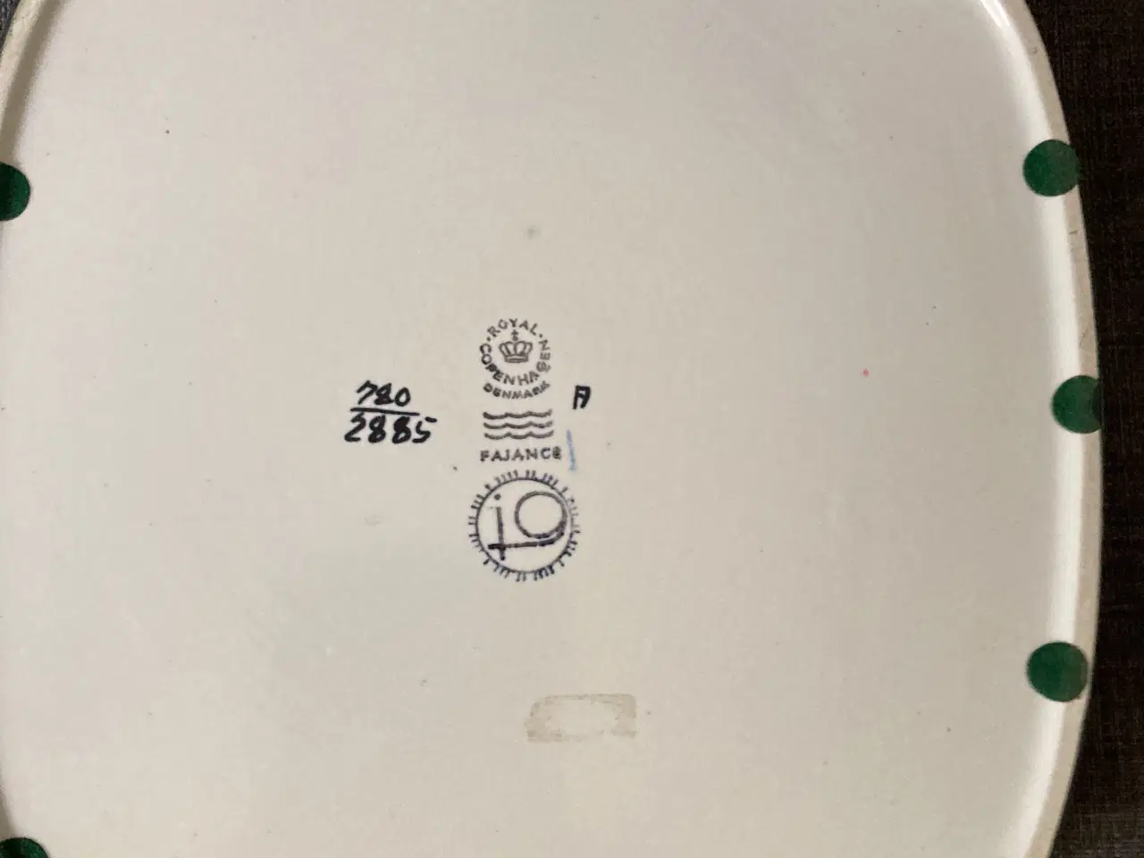 Billede 2 - Royal Copenhagen. Baca fad.