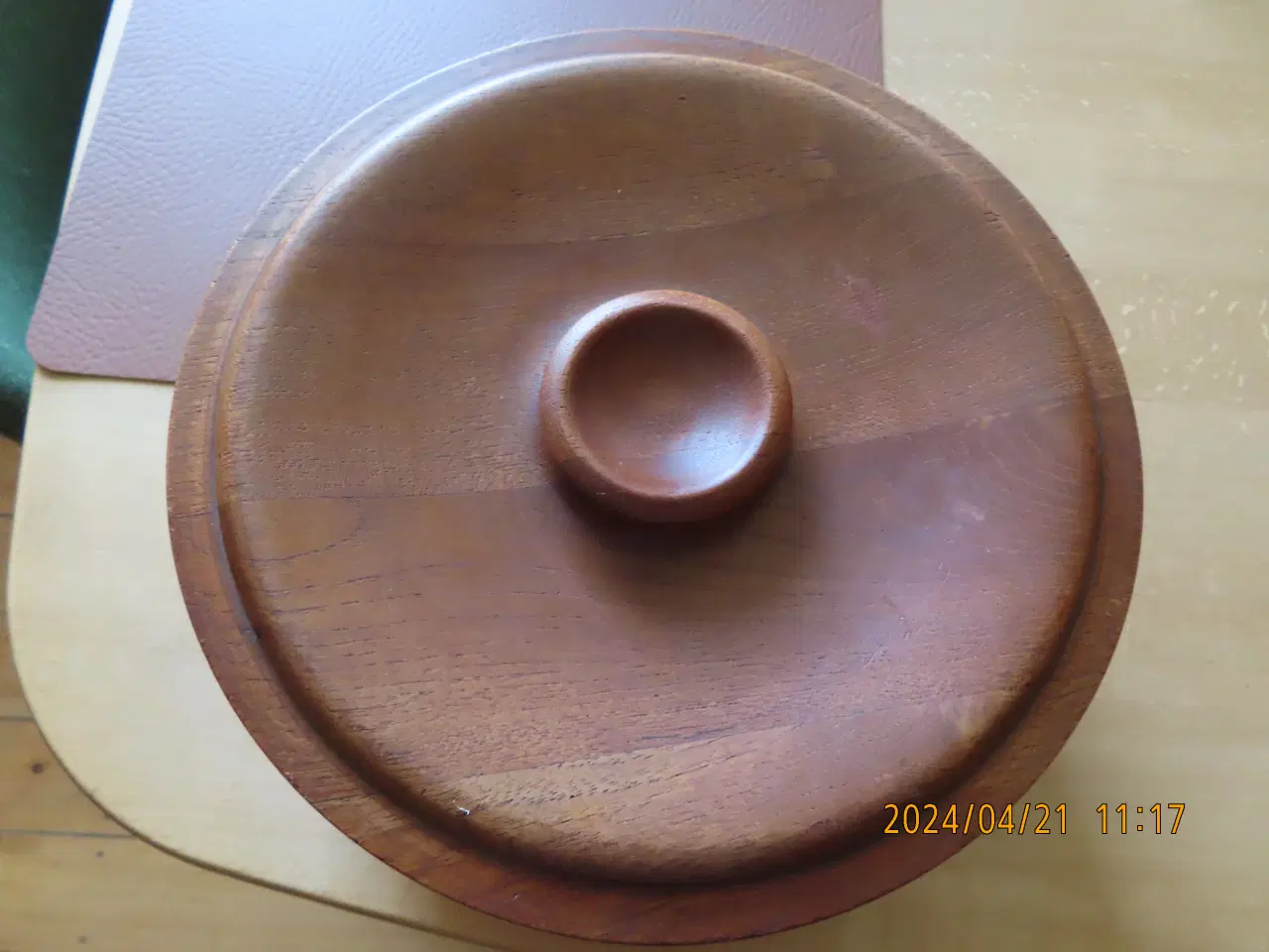 Billede 1 - retro isspand i teak