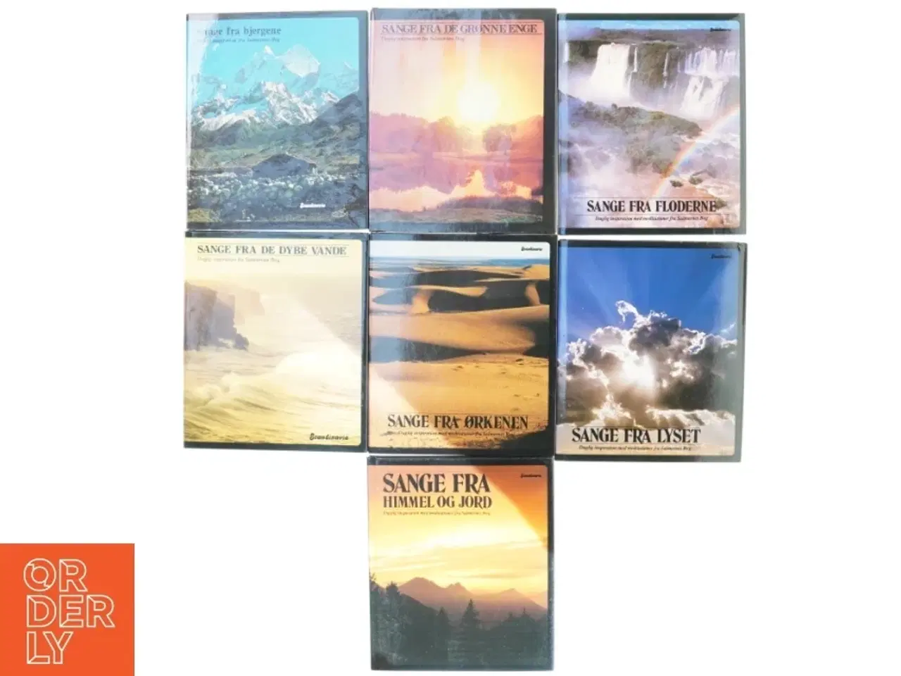 Billede 1 - The Complete Illustrated Psalms. 7 bøger med sange fra salmernes bog af Jørgen Vium Olesen (bog) (str. 22 x 10 x 27 cm)