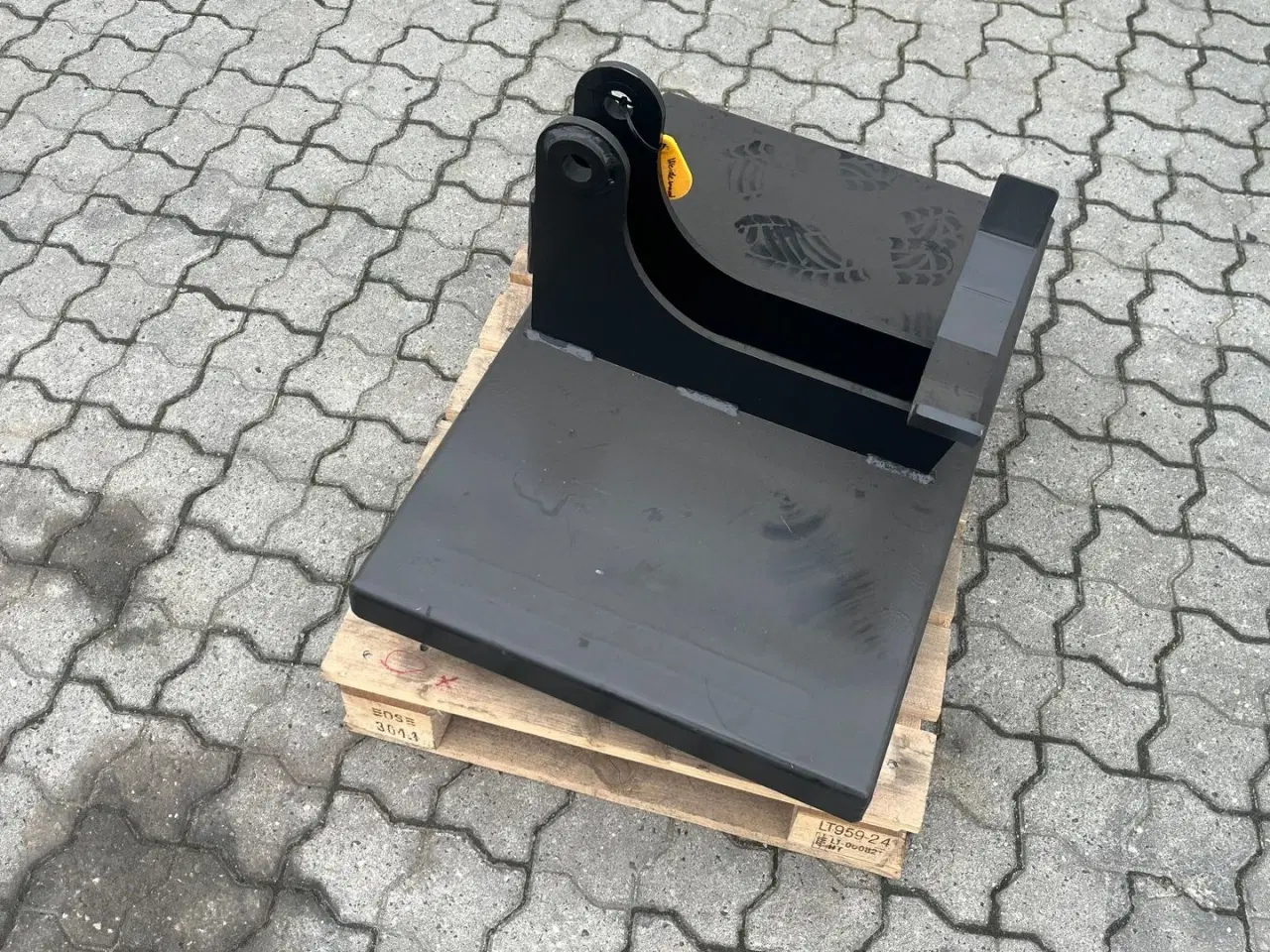 Billede 3 - Digga Ophængs plade til minilæsser Til jordbore motor