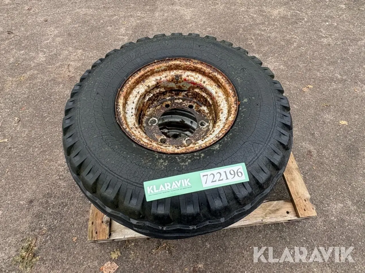 Billede 5 - Hjul til JF AV40 Goodyear