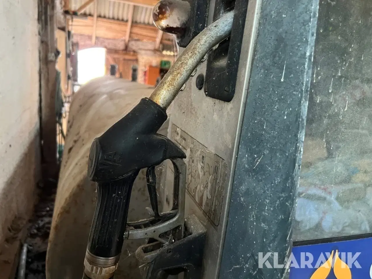 Billede 6 - Dieseltank med pumpe Statoil