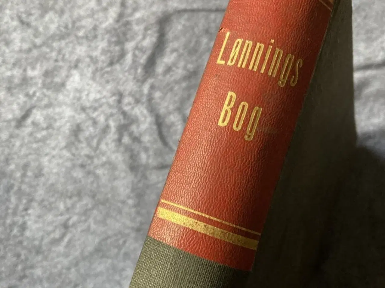 Billede 3 - Gammel Lønningsbog 