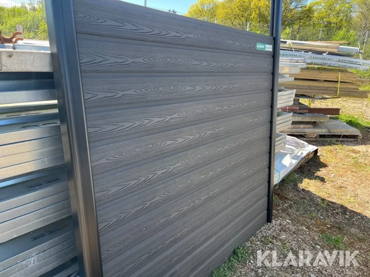 Billede 2 - Komposit hegn Kirkedal 10 sæt af 180 cm