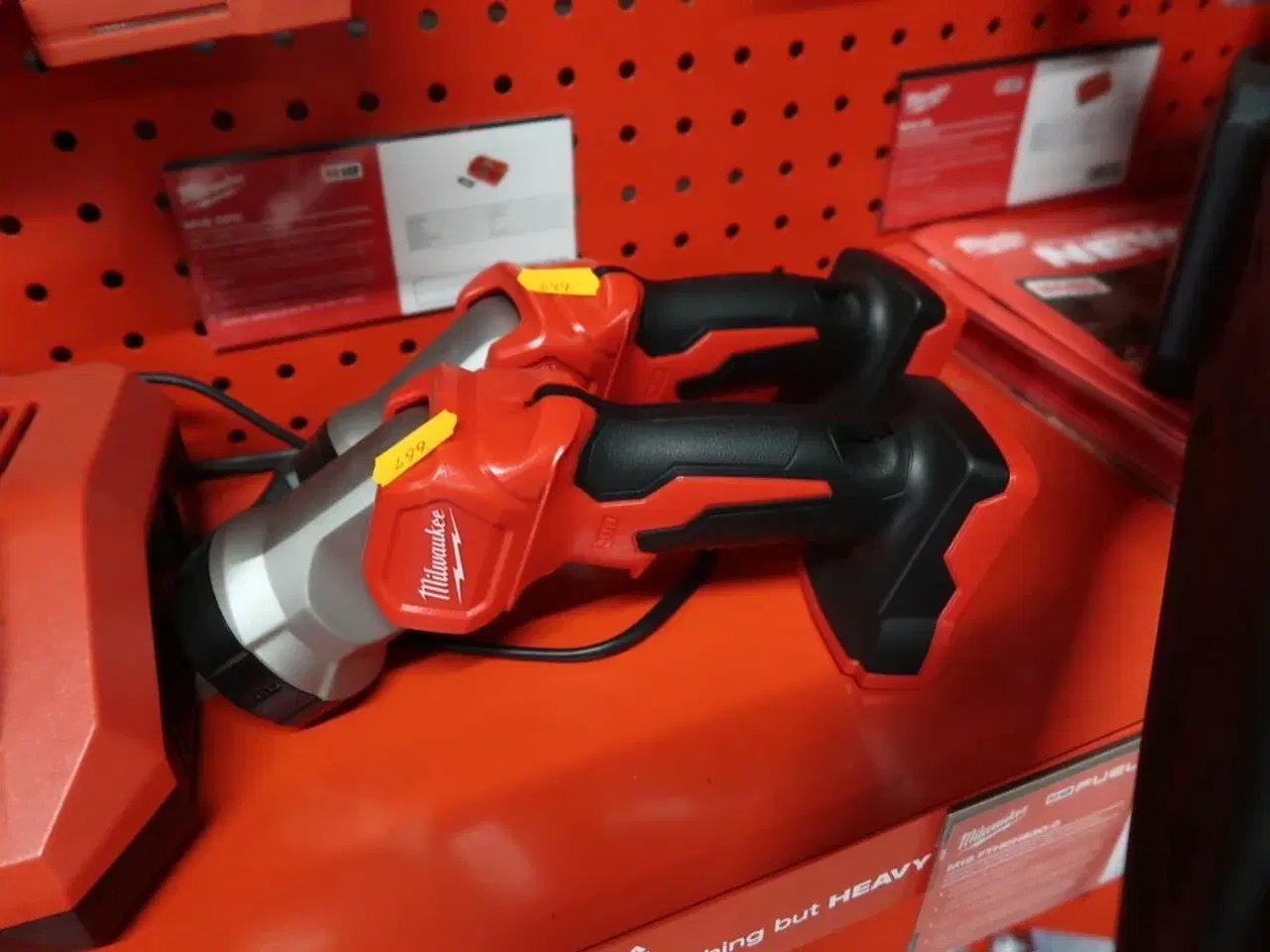 Billede 1 - 2 stk. akku arbejdslamper MILWAUKEE