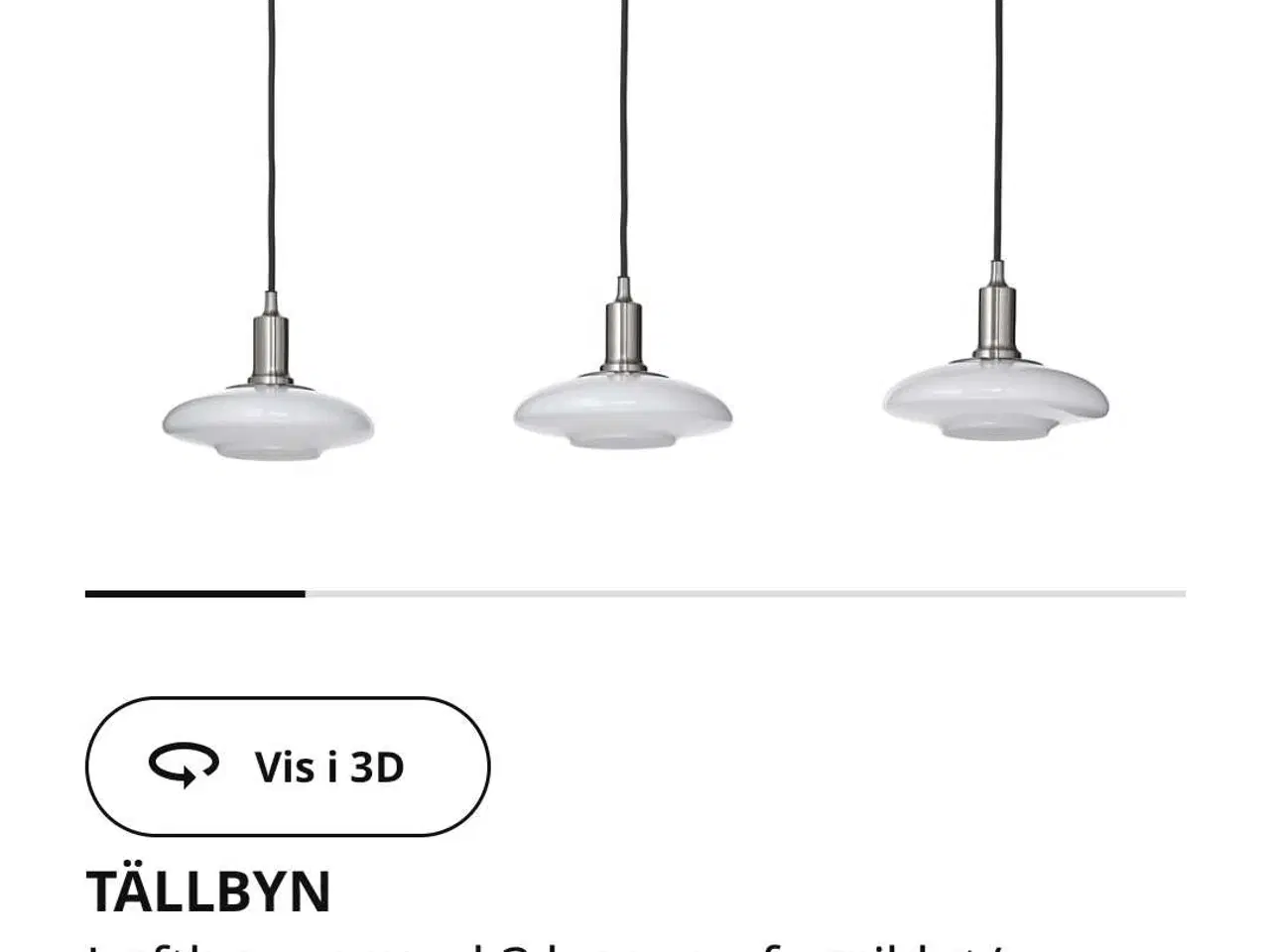 Billede 3 - LOFTLAMPE og lampe med 3 spot