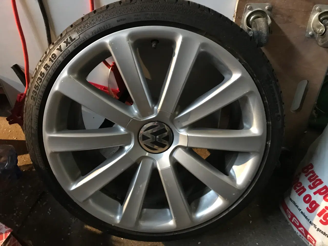 Billede 1 - Org. 19” alufælge til VW Passat