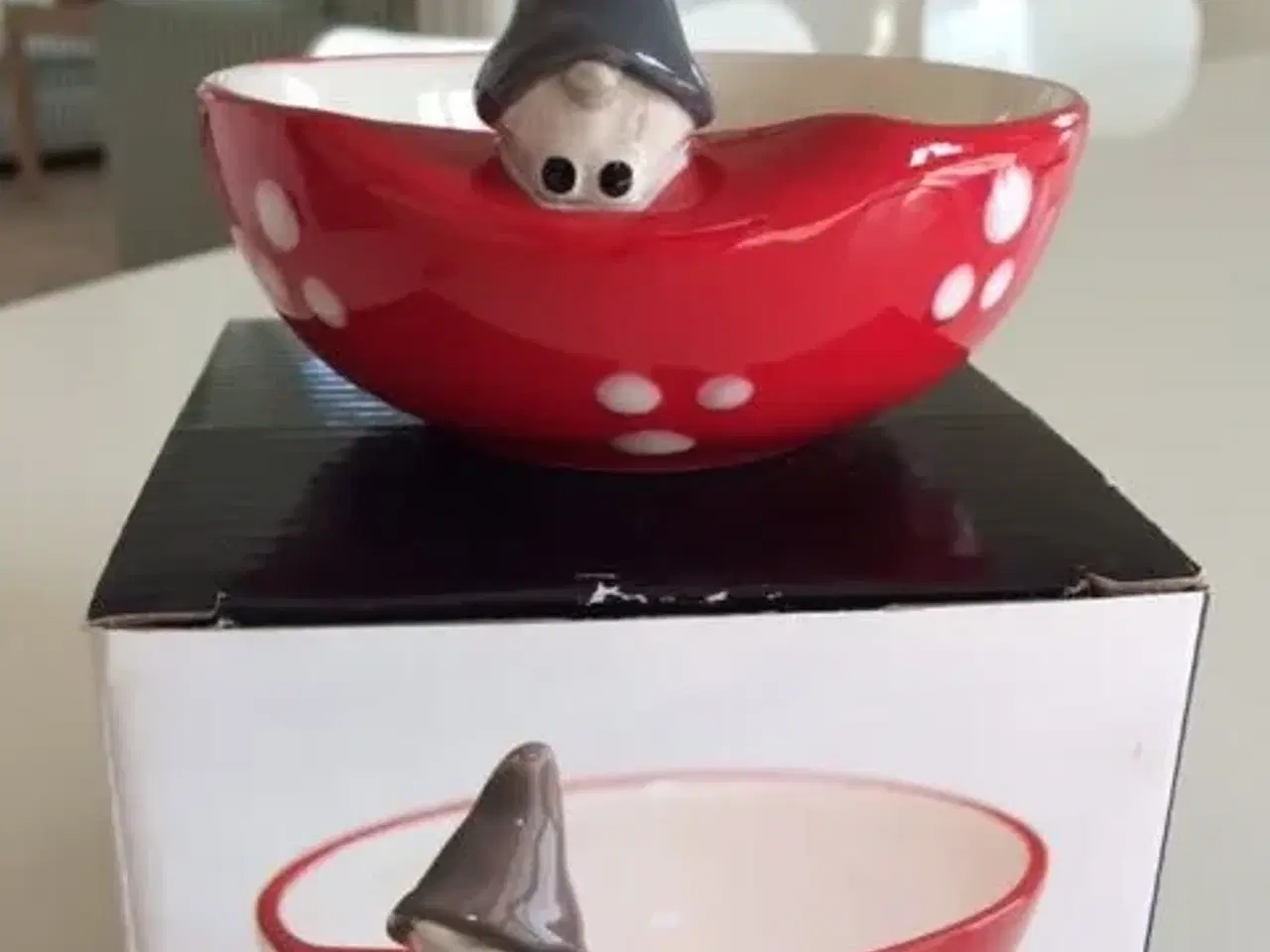 Billede 1 - Slikskål med nisse