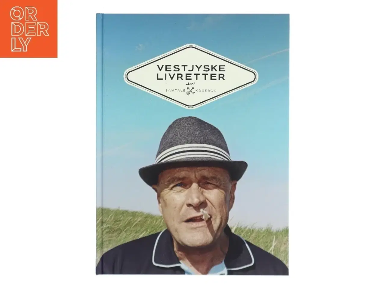 Billede 1 - Vestjyske livretter : en samtalekogebog af Rikke Kjær Haukrogh (Bog)