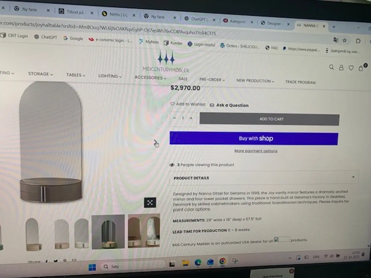 Billede 4 - Nanna Ditzel entresæt