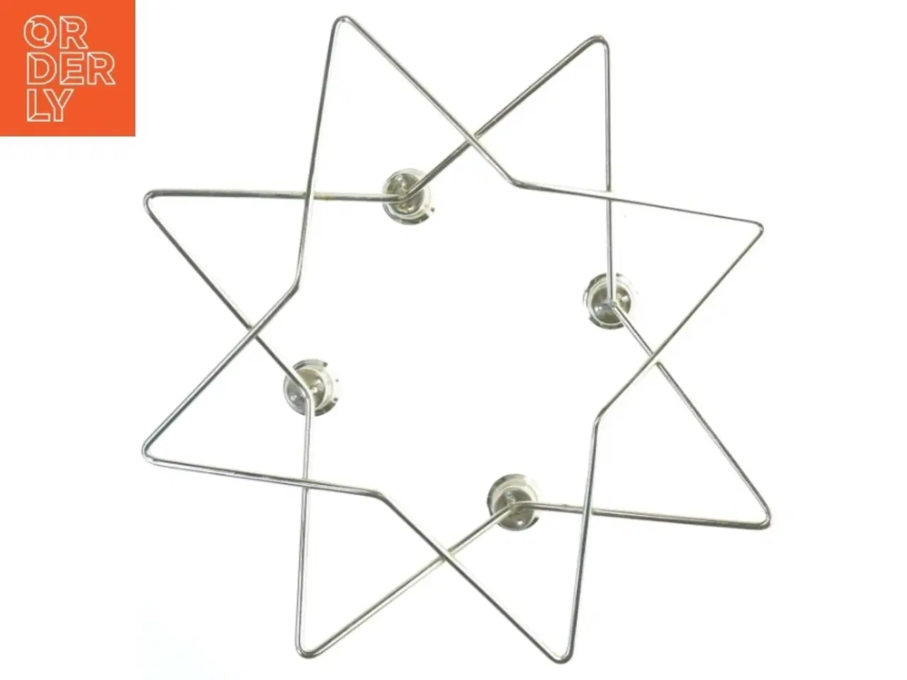 Billede 4 - Jule advents stjerne lysestage (str. 37x7 cm)