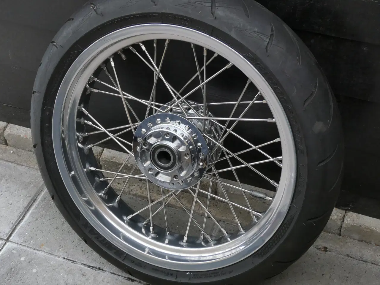 Billede 1 - Mc forhjul 