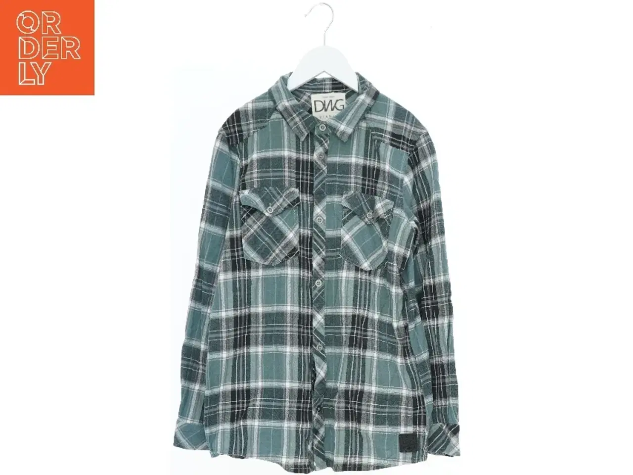 Billede 1 - Skjorte med tern fra DNG (str. 164)