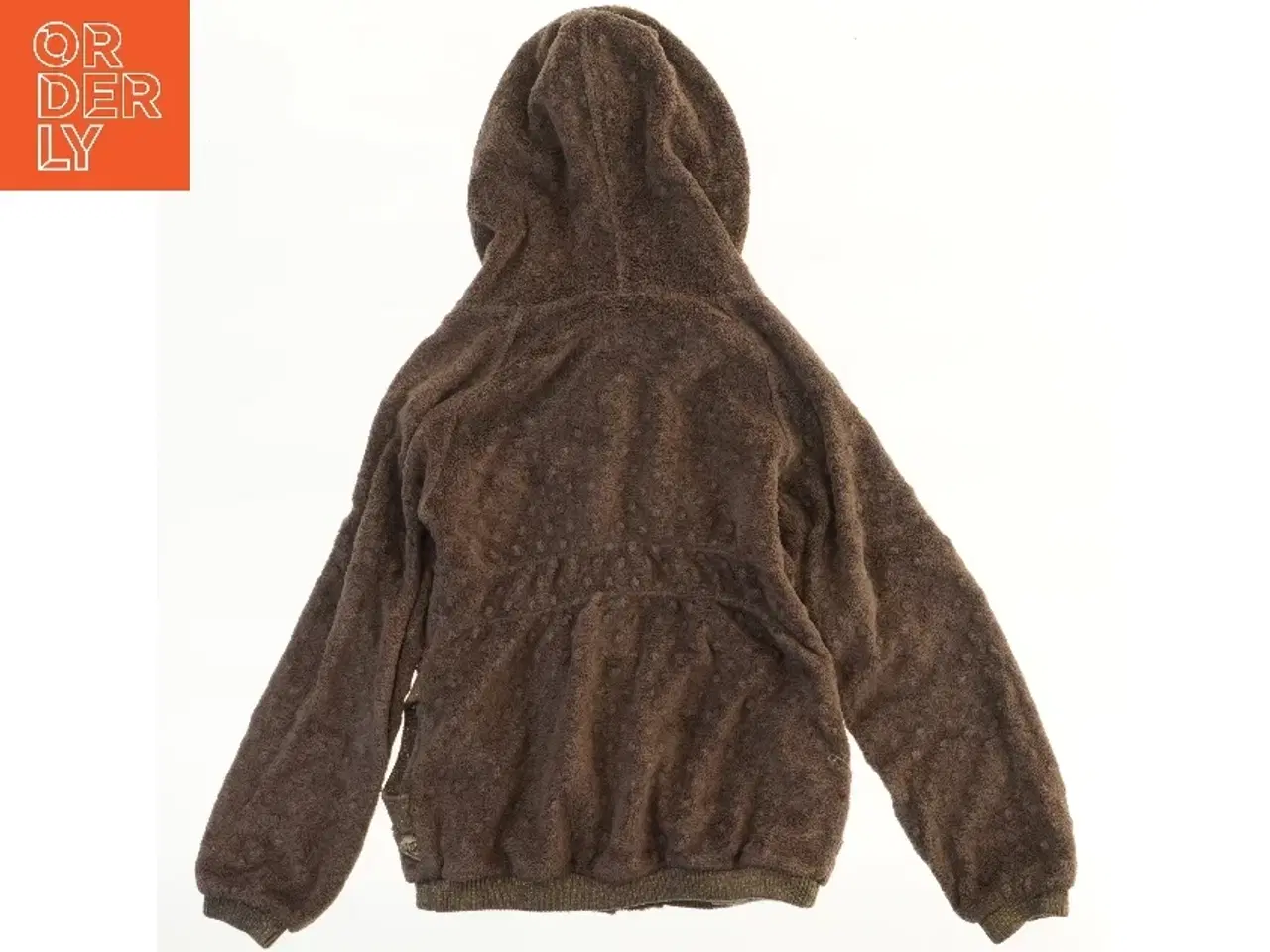 Billede 2 - Brun fleecejakke med hætte fra Pomp de Lux (str. 140)