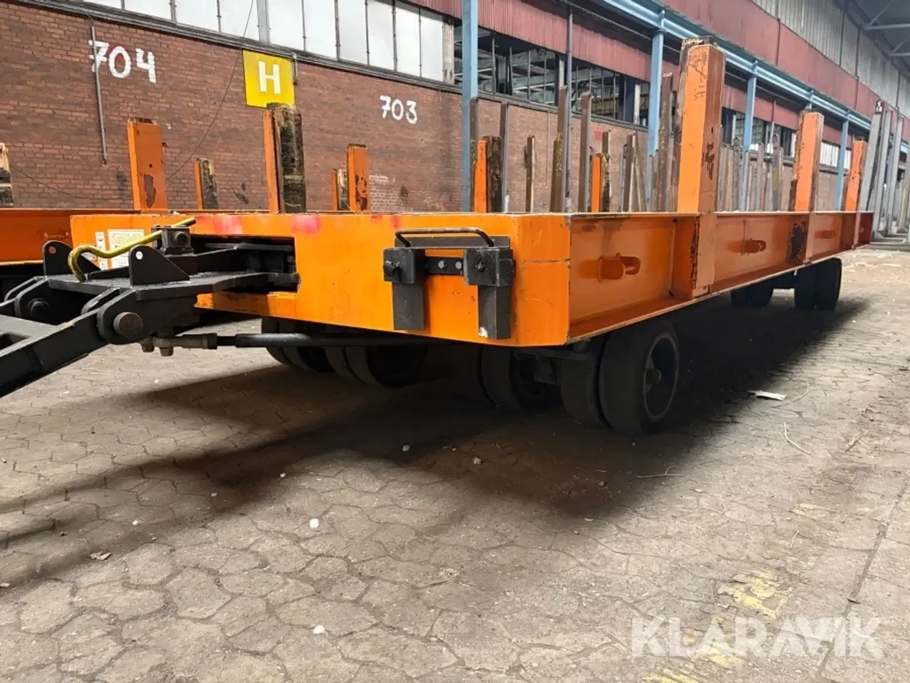 Billede 10 - Fladvogn til intern transport Stapler Center Fritz GmbH TDW 33 AL-PA