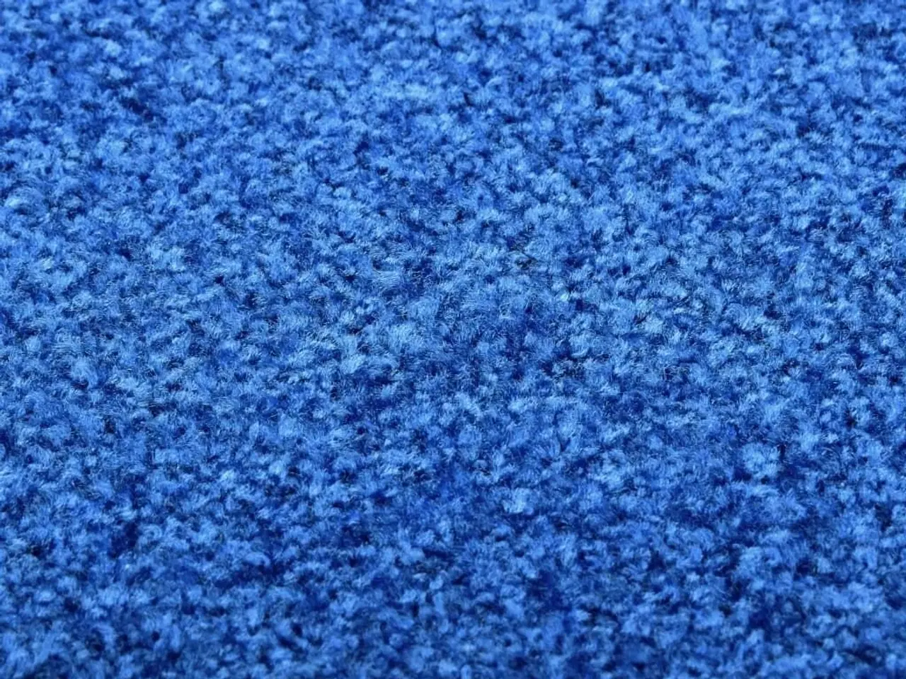 Billede 2 - Vaskbar dørmåtte 60x90 cm blå