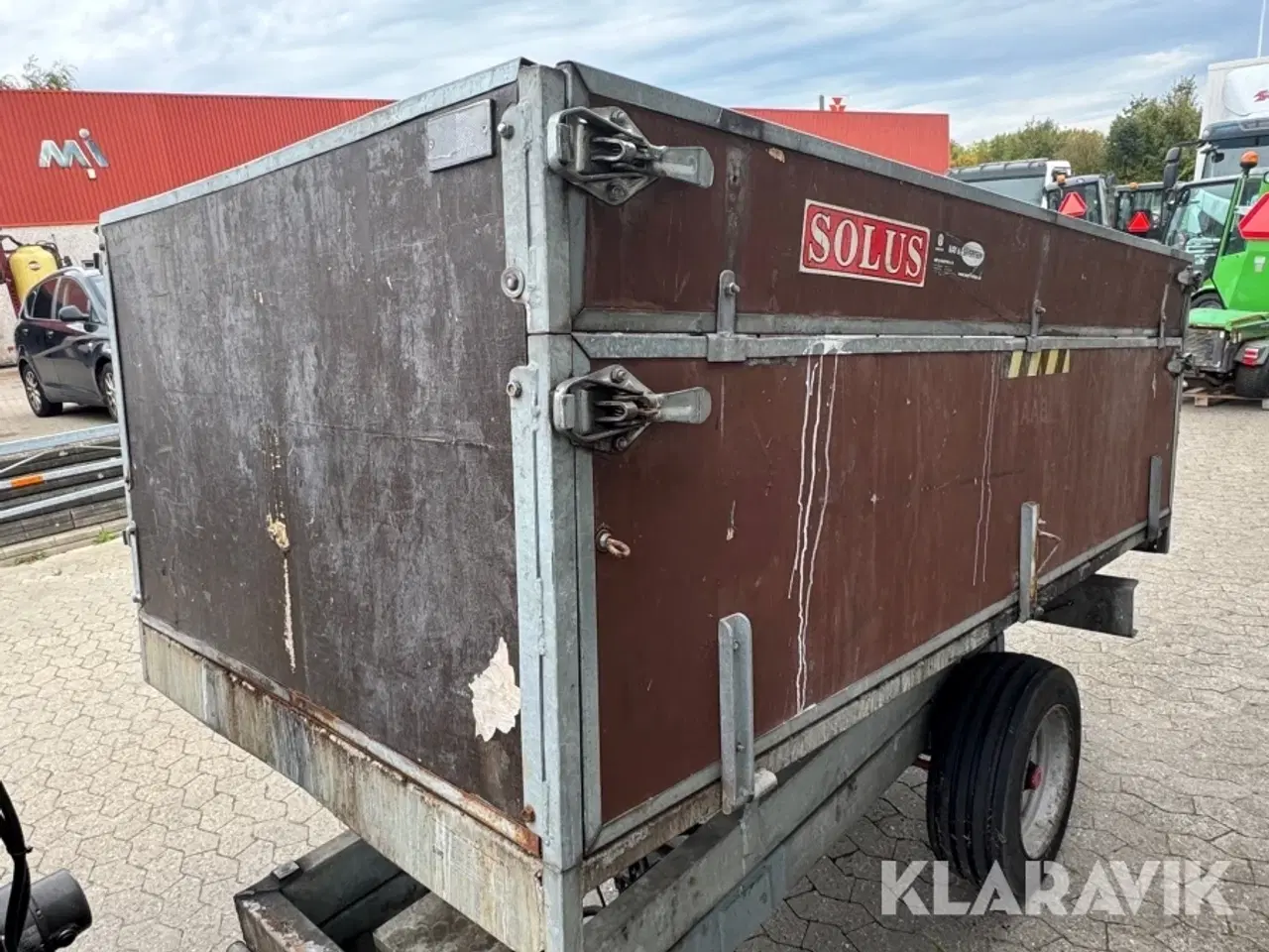 Billede 9 - Kranvogn Solus 2,0 - Med høj og bagtip