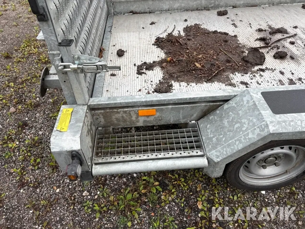 Billede 11 - Maskintrailer Wagenbouw Hapert - 2-akslet