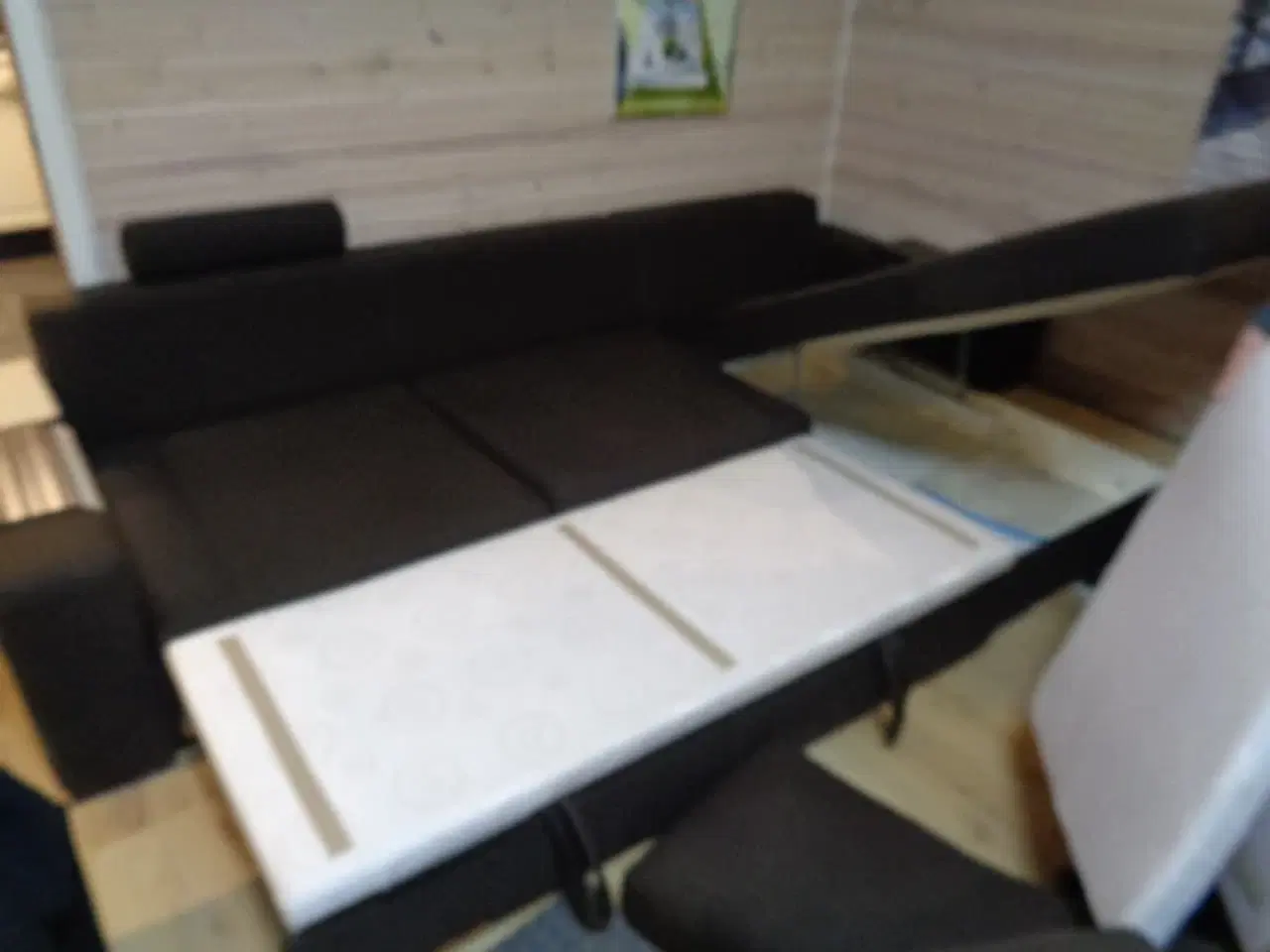 Billede 6 - Sovesofa med chaiselong