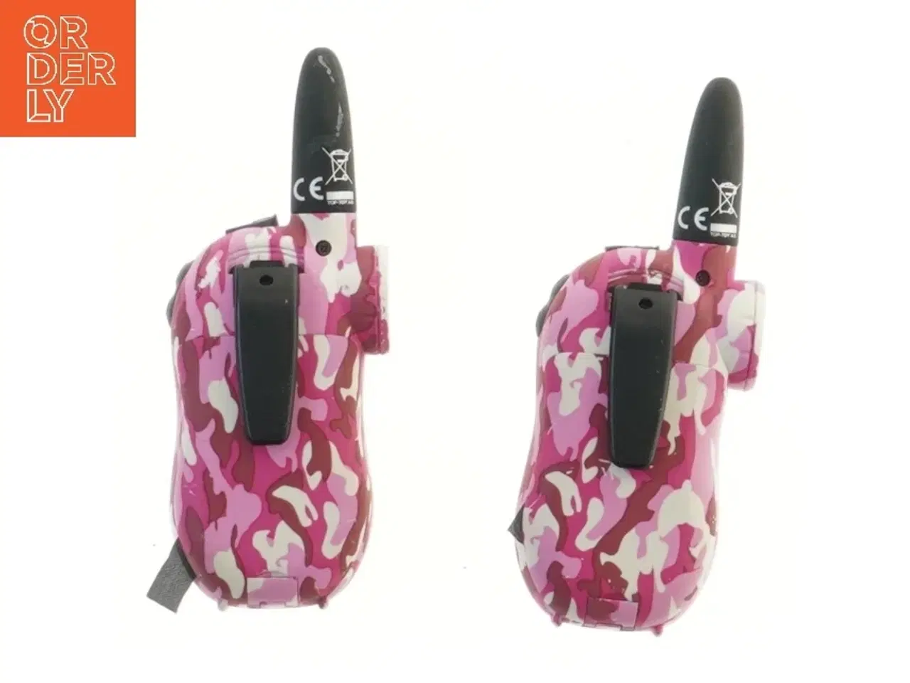 Billede 2 - To pink camo walkie talkies 15.5 cm fra Topcom (str. 2 stk 15,5 cm)