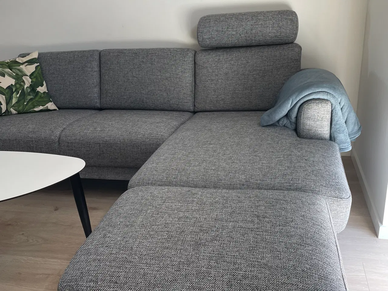 Billede 3 - Højrevendt sofa med chaiselong 