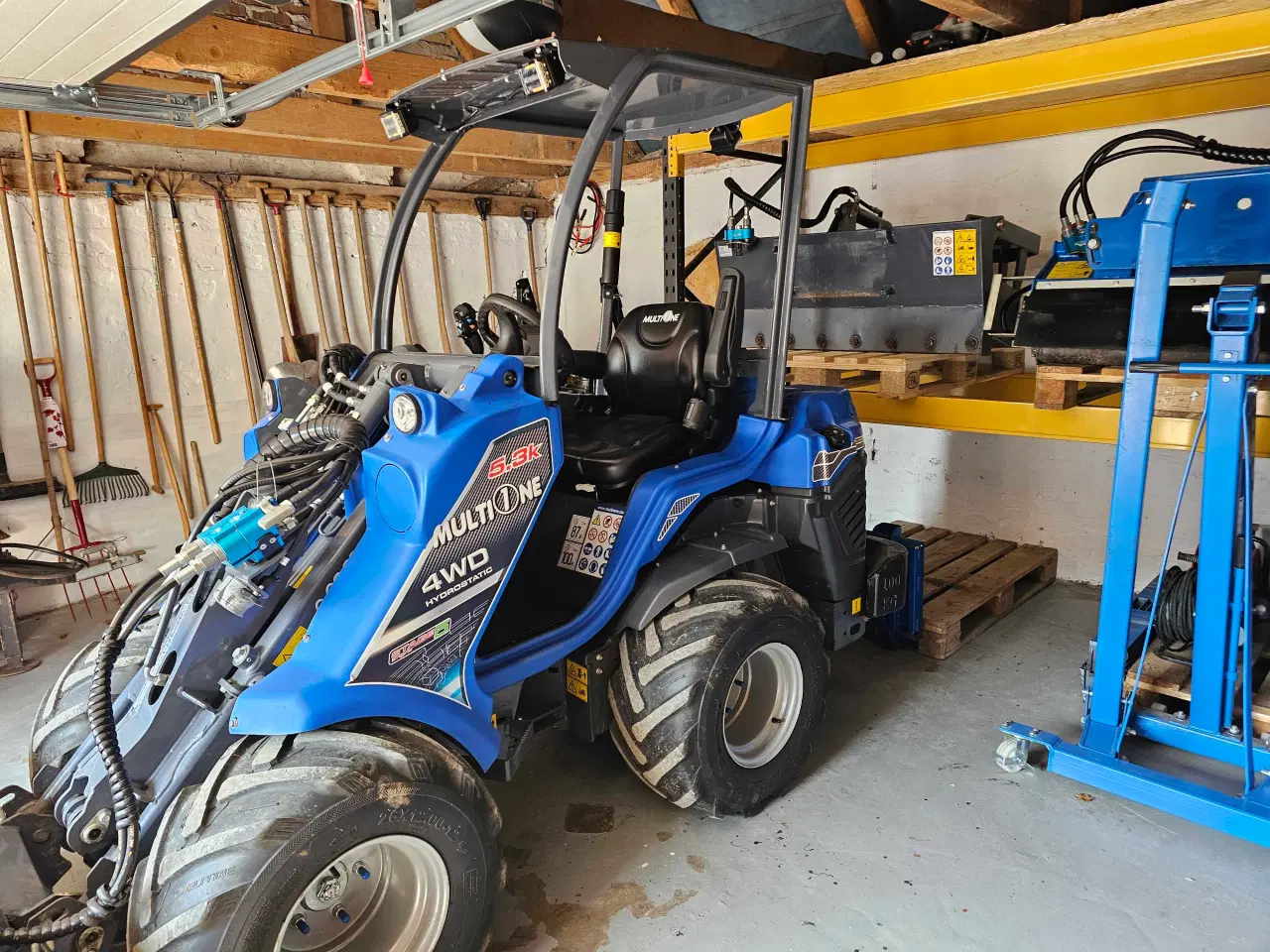 Billede 3 - Multione 5.3 Minilæsser fra 2023 130 timer