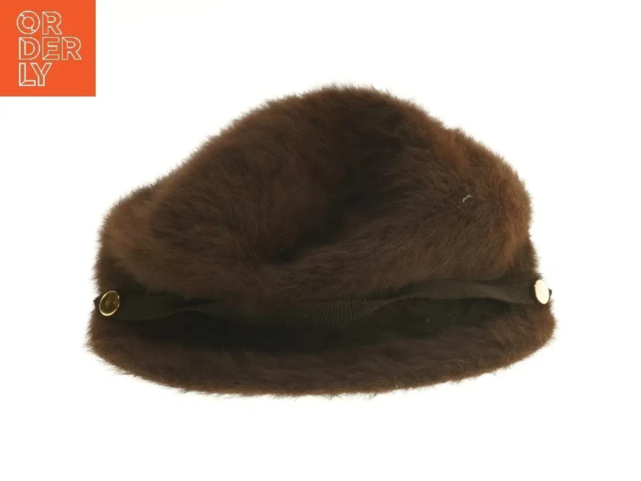 Billede 2 - Brun pels hat fra Kangol (str. 23 cm)