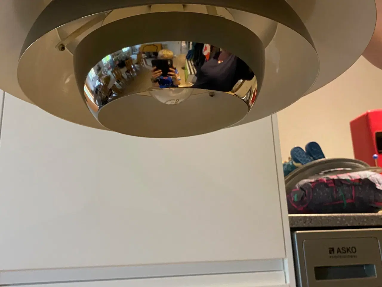 Billede 2 - Pendel loftslampe i stål