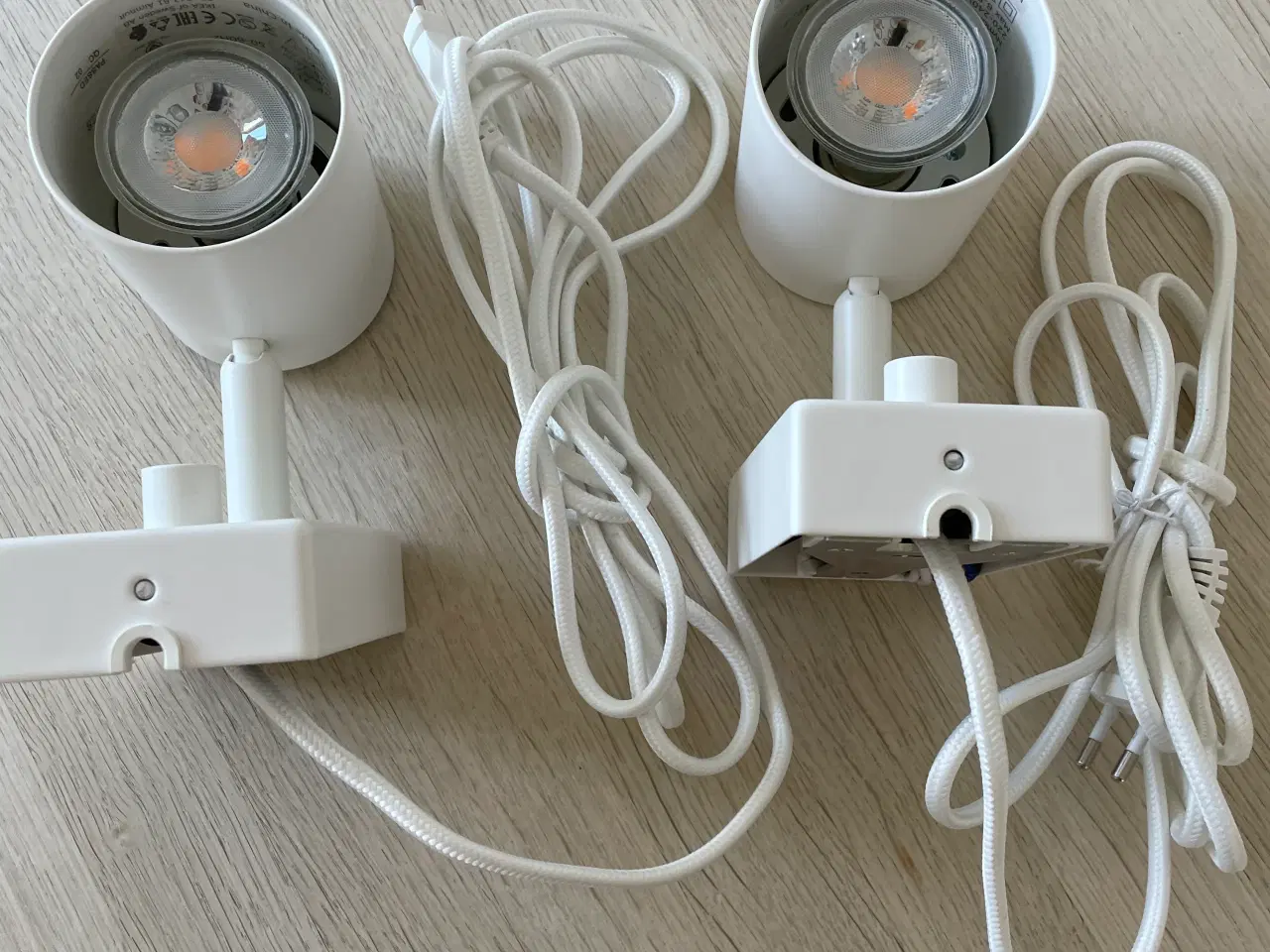 Billede 1 - IKEA nymåne væglampe 2 stk.