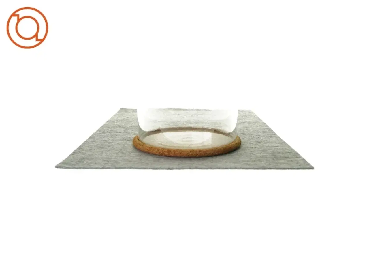 Billede 3 - Glasskål med kork låg fra Bodum