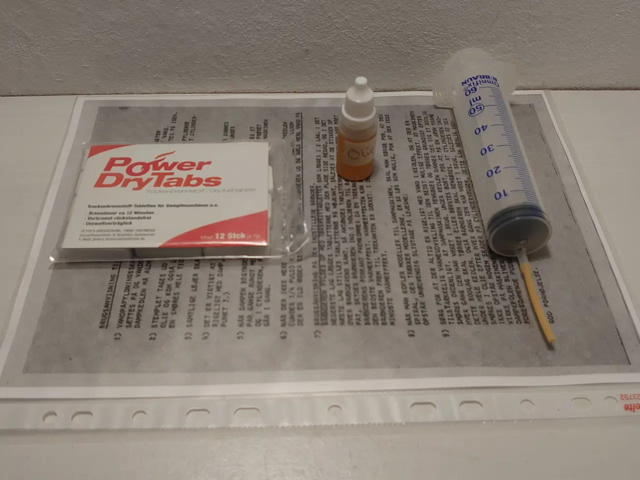 Billede 6 - Wilesco dampmaskine D8 m.nye tabs mm. Afprøvet.