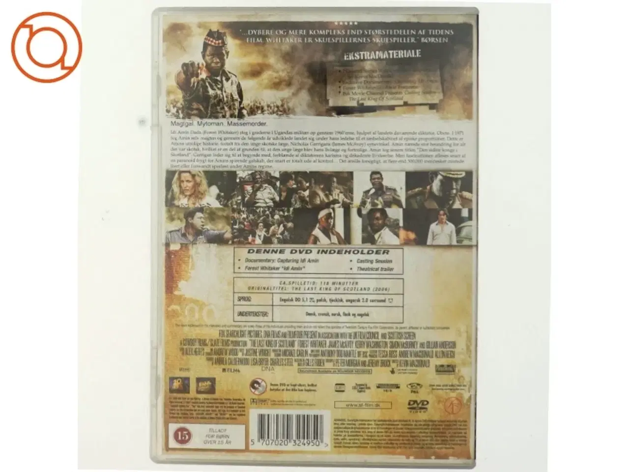 Billede 3 - The last king of Scotland (DVD)