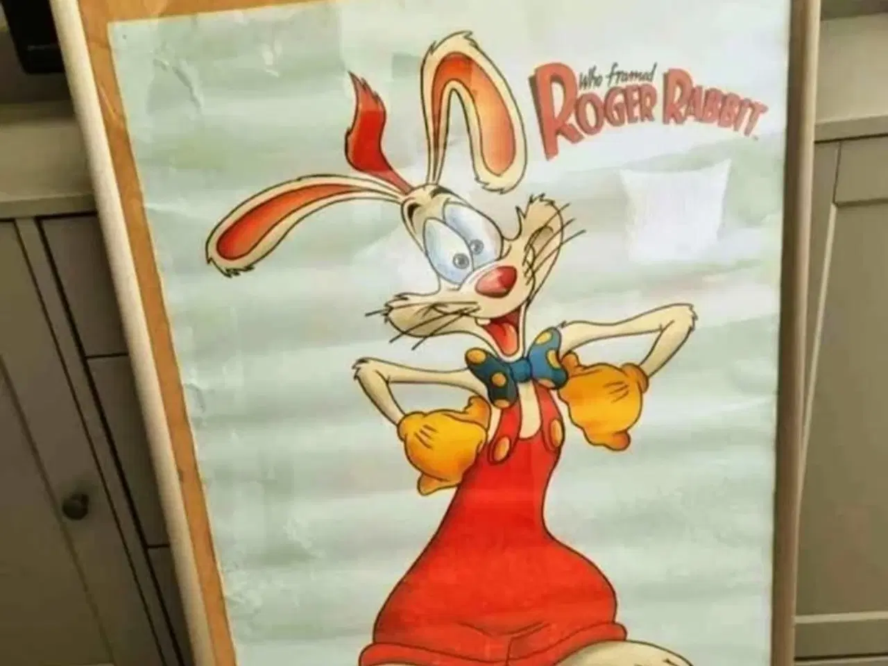 Billede 6 - Who Framed Roger Rabbit promotion plakat 1988 