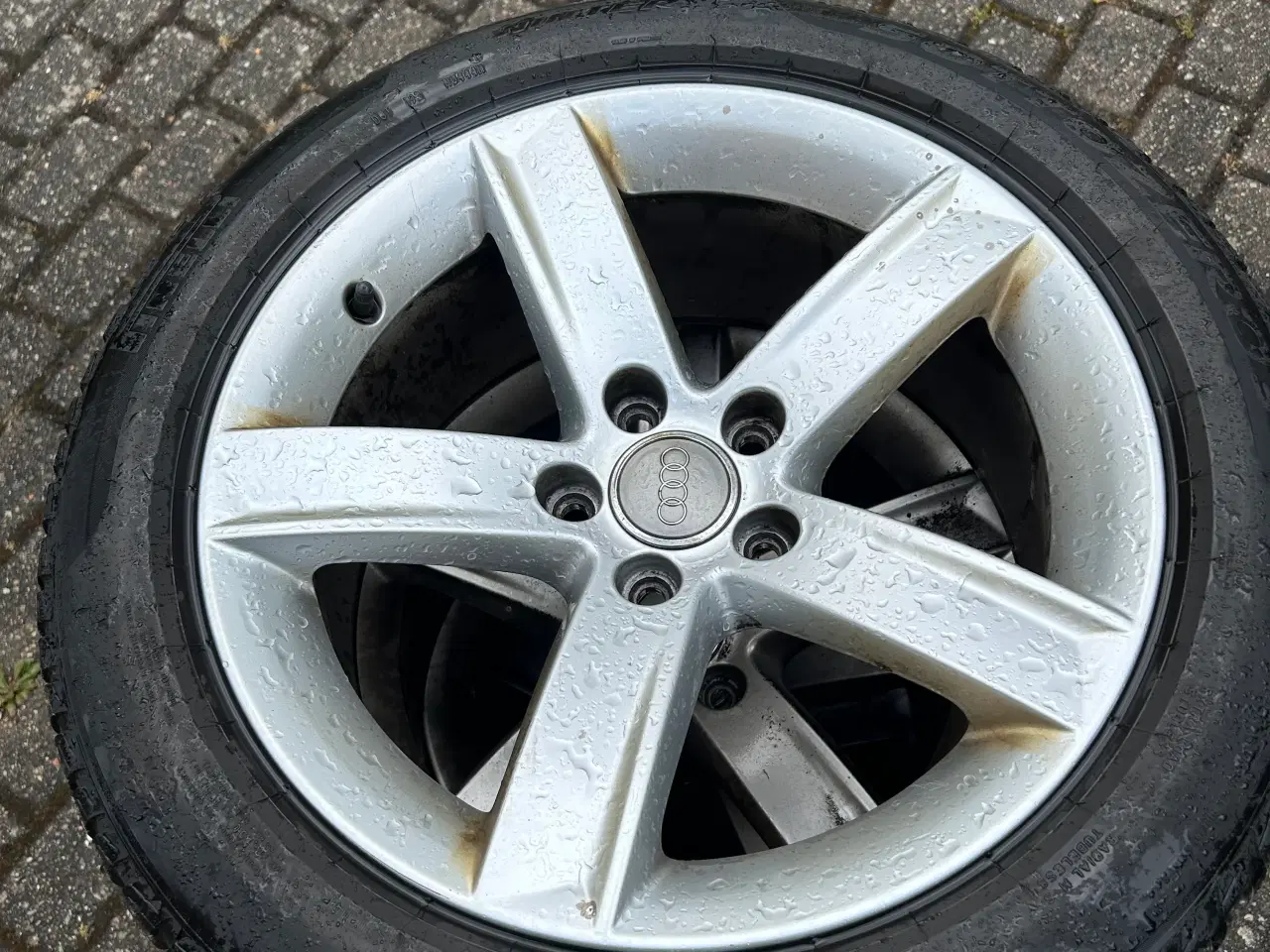 Billede 1 - 17” Audi Alufælge med Vinterdæk