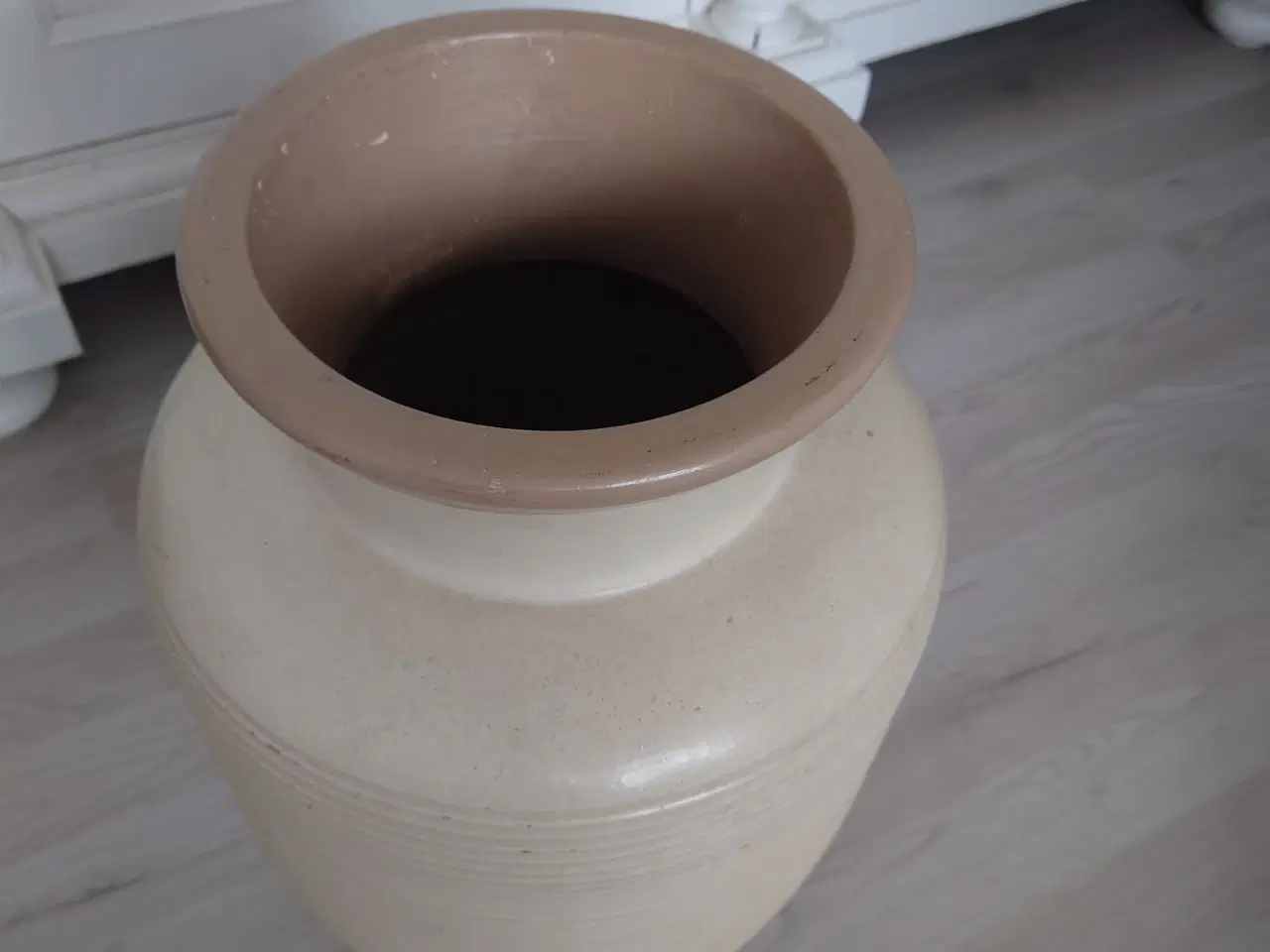 Billede 3 - Stor krukke/vase fra Knabstrup 