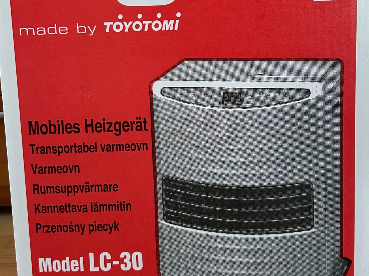 Billede 5 - Zibro LC-30 varmeovn 3,0 kW sølv