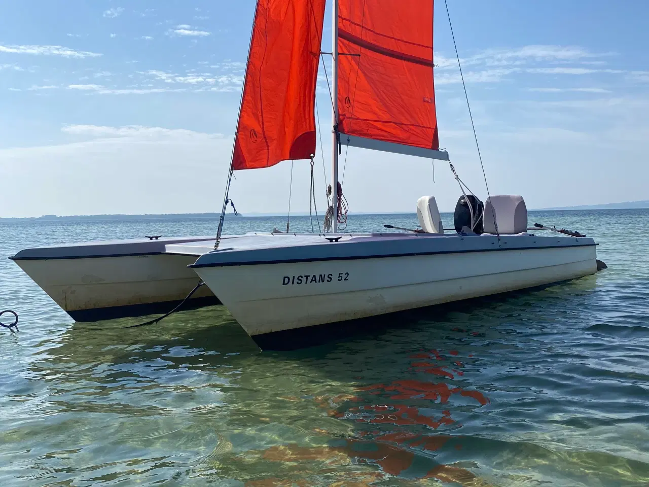 Billede 5 - Katamaran 17` 3 sejl,motor,ophalervogn