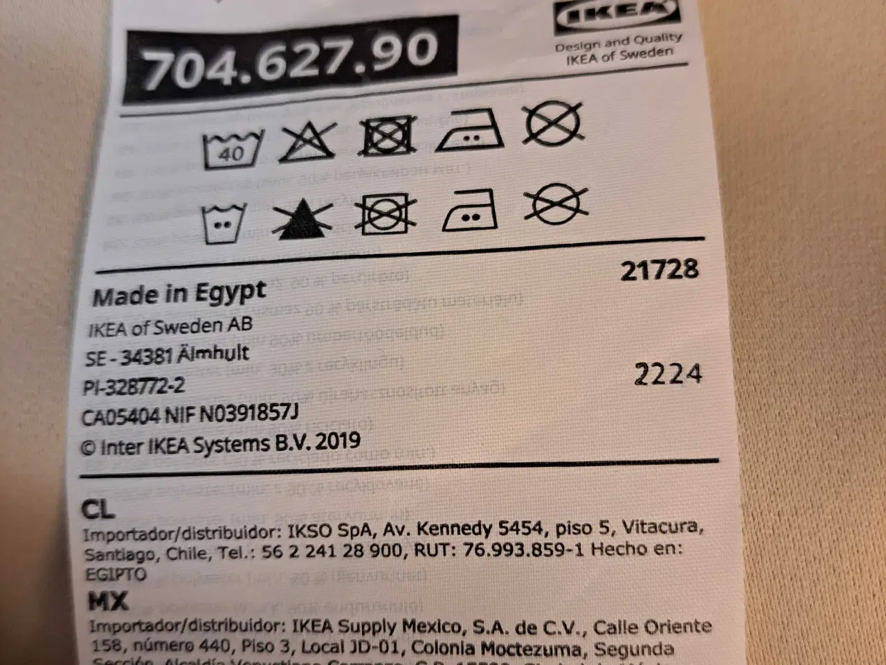 Billede 4 - IKEA lange gardiner ANNAKAJSA